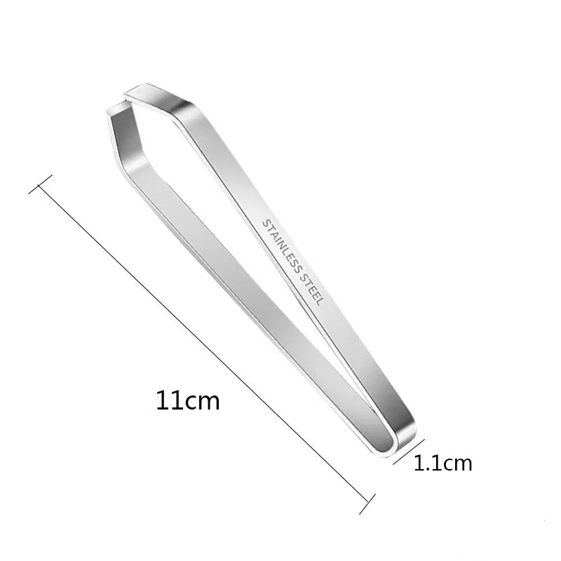1 pinza de acero inoxidable 430 para espinas de pescado, pinza extractora, pinza para desplumar espinas de pescado, utensilios de cocina.