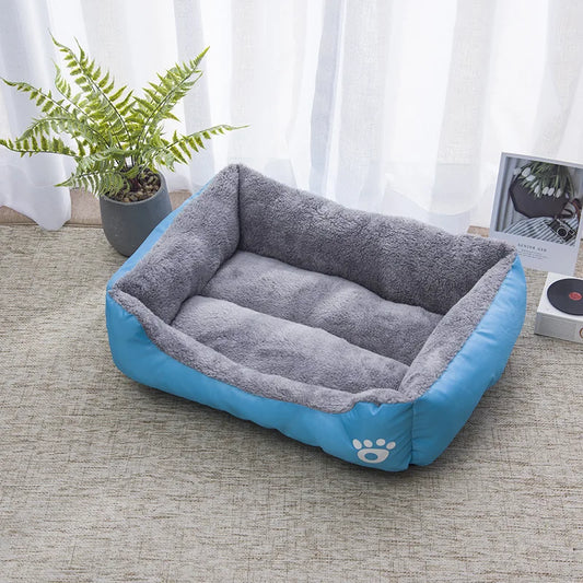 5 Sizes Large Dog Kennel Comfortable Cat Sofa Bed for Small Dog Nest Warm Pet Cat Sleeping Bed Winter Soft House Accessories