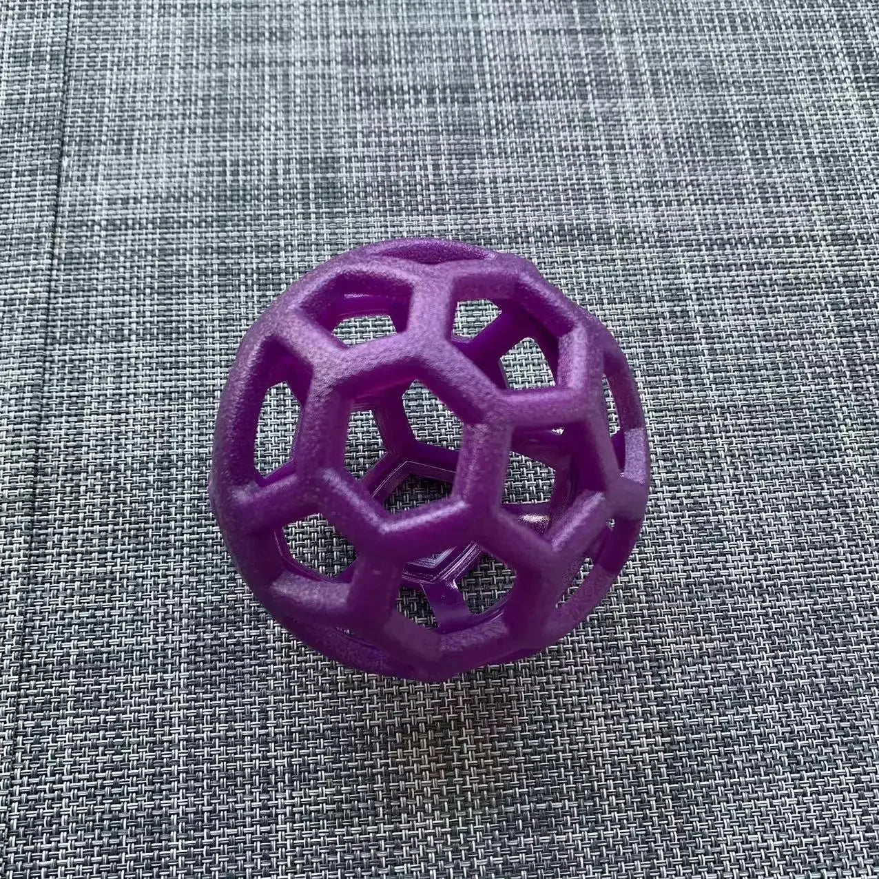 Dog Toys Ball Hollowed Out TPR Plastic Throwing Elastic Sound Ball Bell Pet Toy Ball Pet Accessories Produtos Para Cachorro
