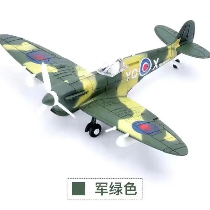 1/48 Scale WWII AirForce P-40 Tomahawk Military Flying Tigers P51 MUSTANG F4U BF109 Fighter Model Collection DIY Puzzle Toys