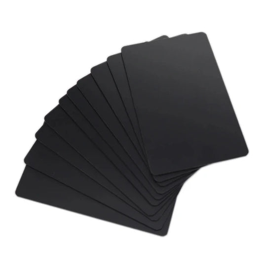 10 White PVC NFC Cards, 13.56MHz, 504 Bytes: Perfect for Business and Social Recognition