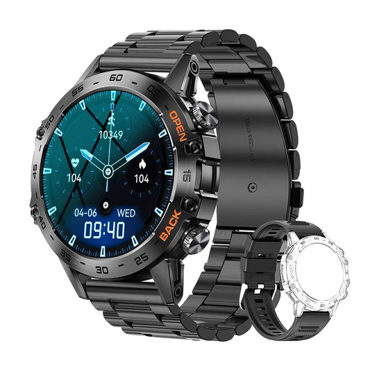 MEVADEN 1.39 inch Bluetooth Call Smart Watch Men Sports Fitness Tracker Watches IP67 Waterproof Smartwatch for Android IOS MD52