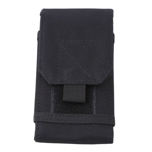Bolsa de camuflaje para exteriores, soporte para teléfono, funda deportiva para cinturón, impermeable, de nailon, EDC, para caza deportiva, bolsas de camuflaje en mochila