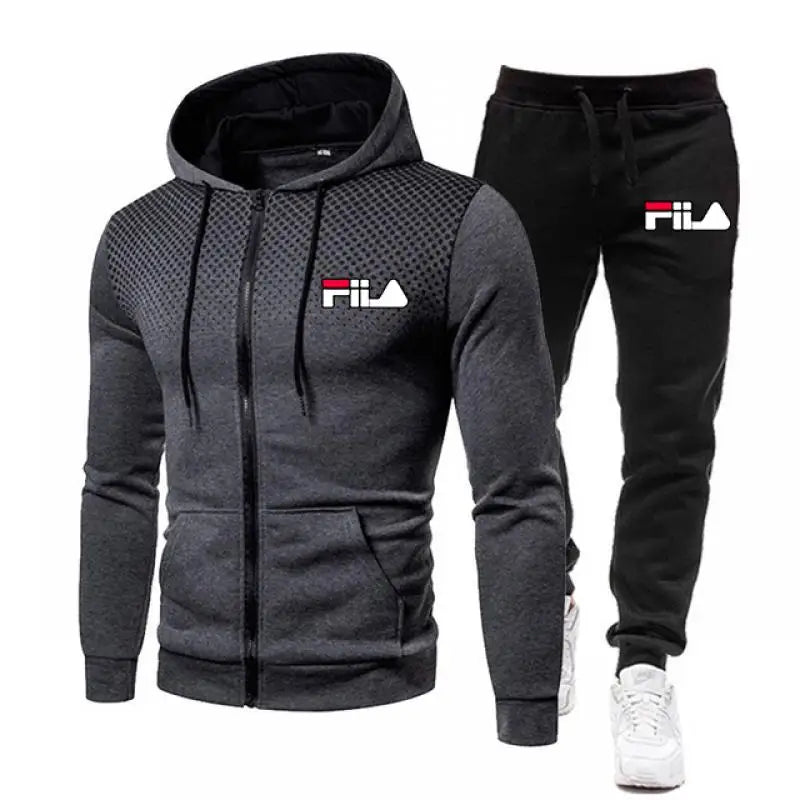Conjuntos de sudadera y pantalones para hombre, trajes deportivos de otoño, sudaderas informales, chándal, ropa deportiva, chaqueta deportiva informal para hombre, traje para correr, 2023
