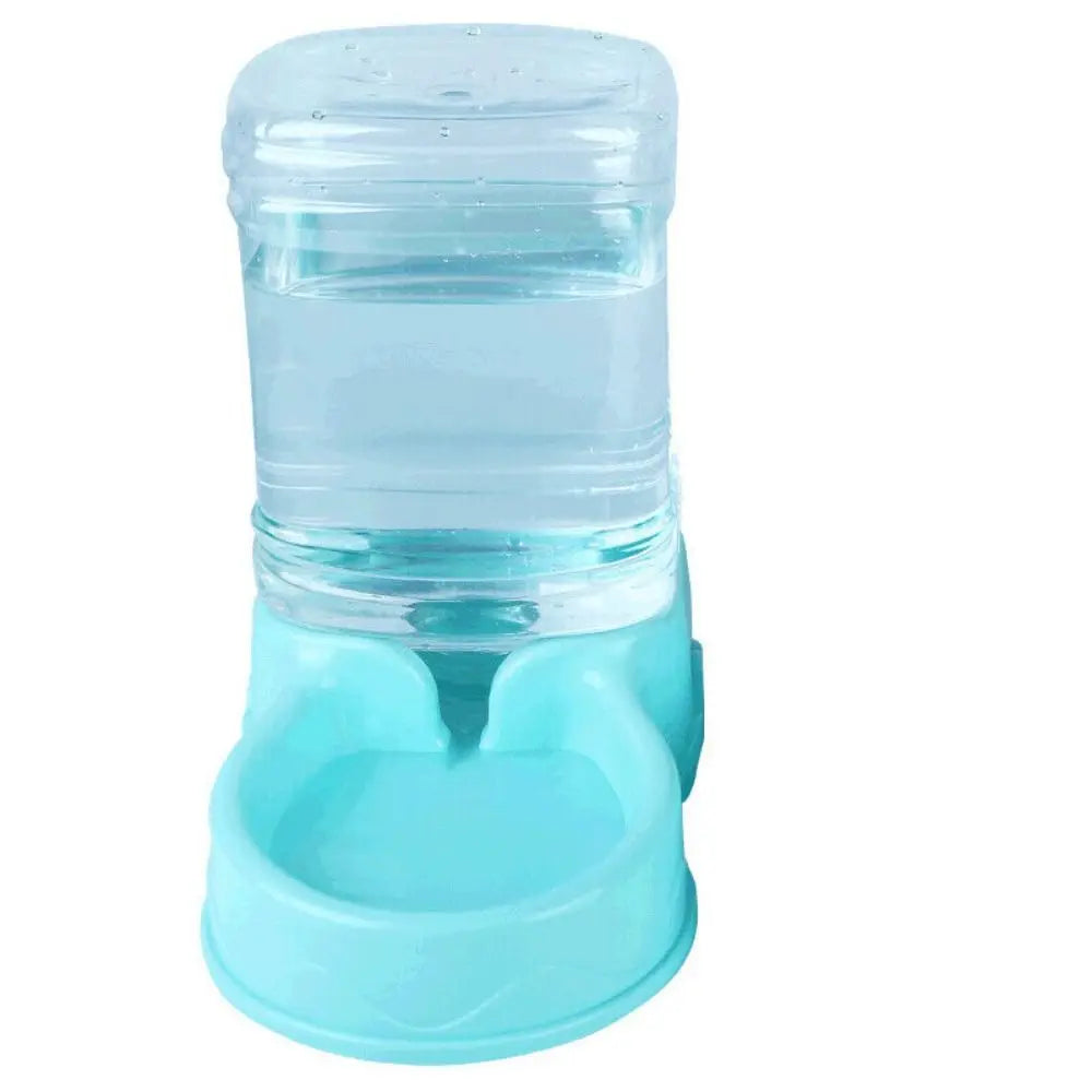Alimentador automático para mascotas de 3,8 l, de material PP, para gatos y perros, dispensador de comida grande.