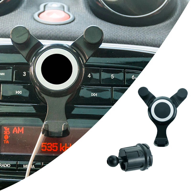 Soporte de teléfono para coche Gravity Mobile para Mercedes Smart 453 Fortwo Forfour, soporte de carga interior