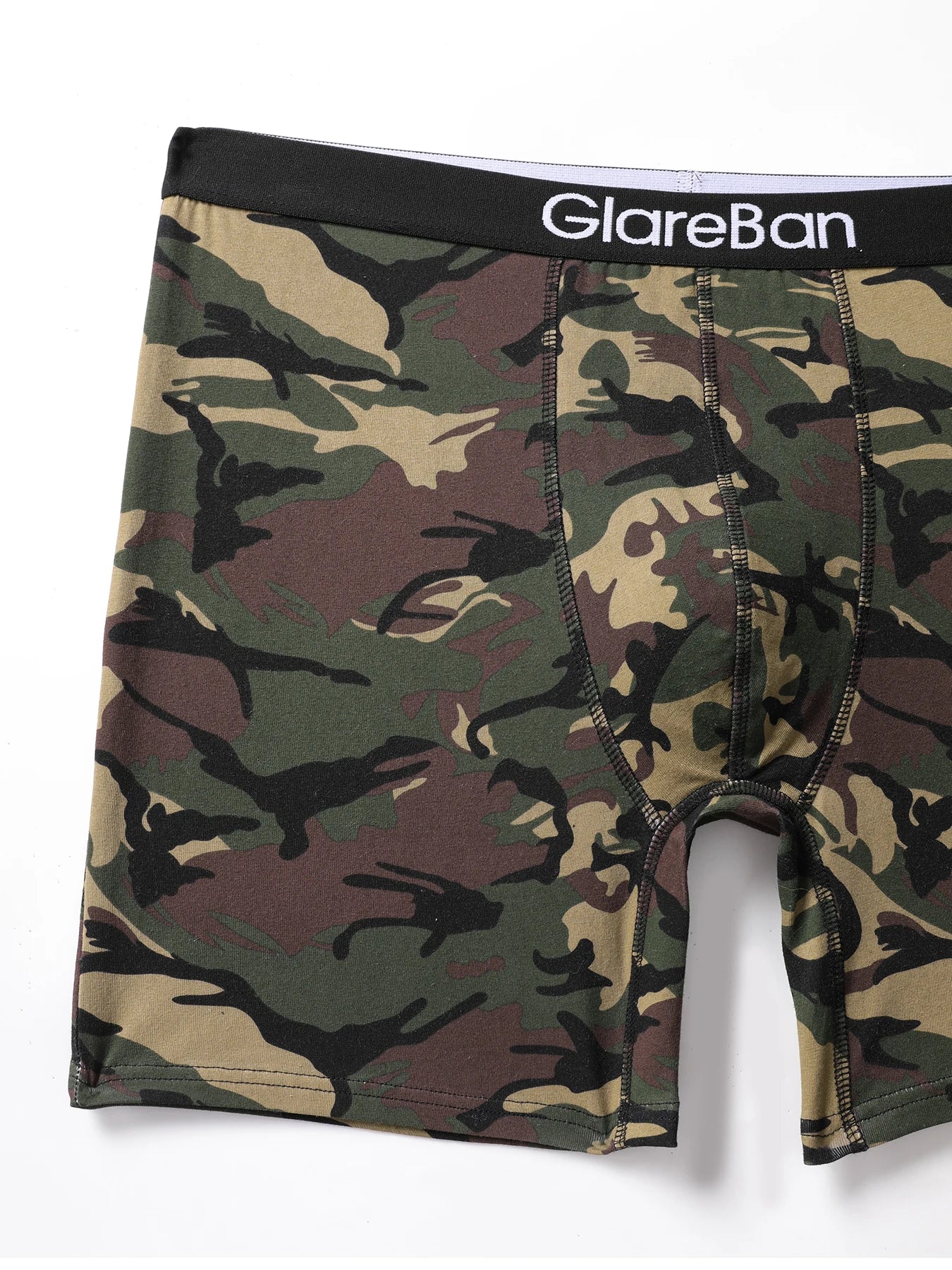 5pcs Set Mid-Long Cotton Boxer Shorts Men Underwear Male Underpants for Men Homme Boxershorts Slips Soft Panties Brand Briefs