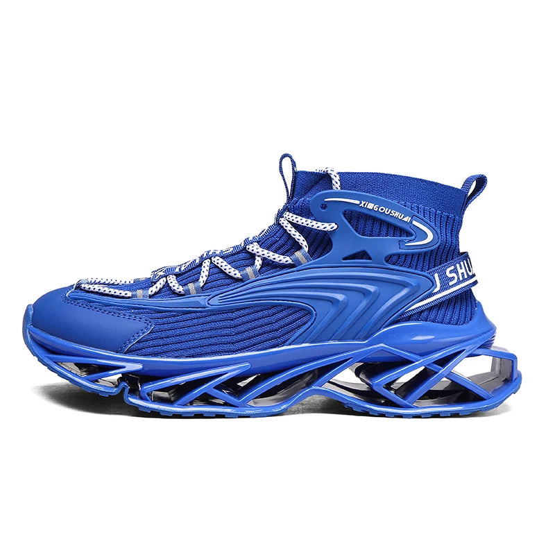 Mens Sneakers Flat Comfortable Fashion Tennis Sports Running Shock-absorbing Gym Male Casual Sports Shoes for Man
