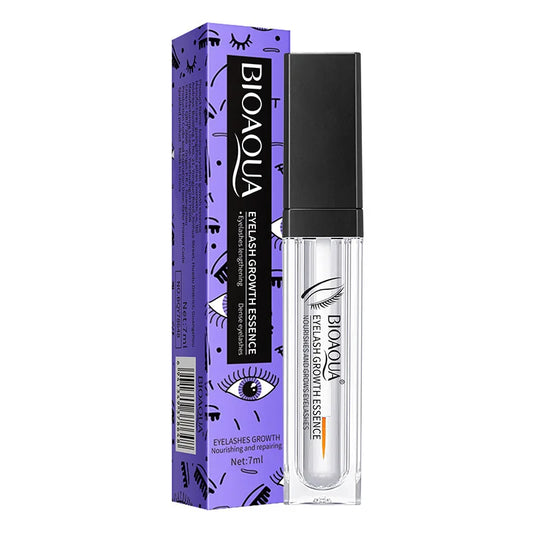 1 solución nutritiva para pestañas gruesas, delgadas, largas, nutritivas y reparadoras de base para pestañas naturales transparentes de 7 ml