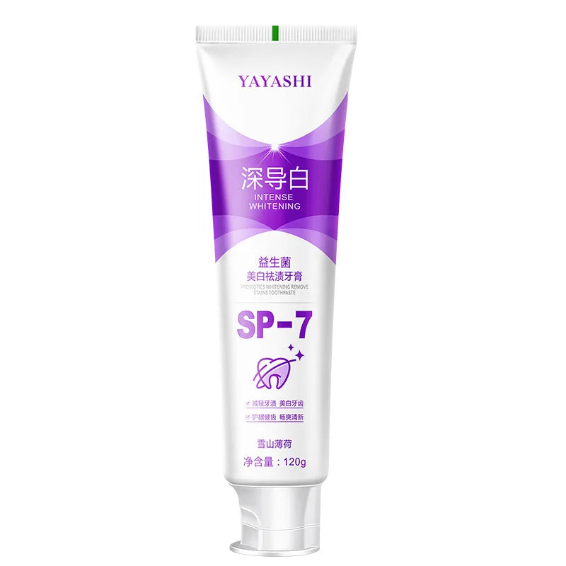 Quick Repair Cavities Caries Probiotic Toothpaste Clean Whiten Remove Yellow Plaque Protect Gum Reduce Tooth Stains Fresh Breath