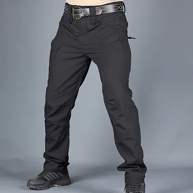 Tactical Waterproof Pants SWAT Combat Army Trousers Many Pockets Waterproof Wear Resistant Casual Cargo Pants Men 2022