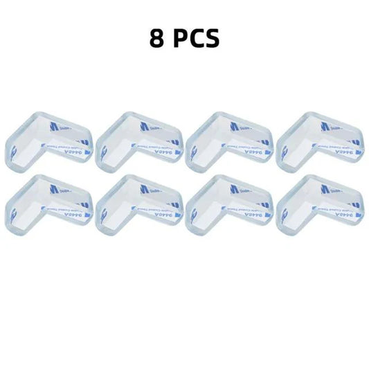 4pcs/8pcs/12pcs Kids Baby Safety Silicone Protector Table Corner Edge Guard Child Anti-collision Edge Protector