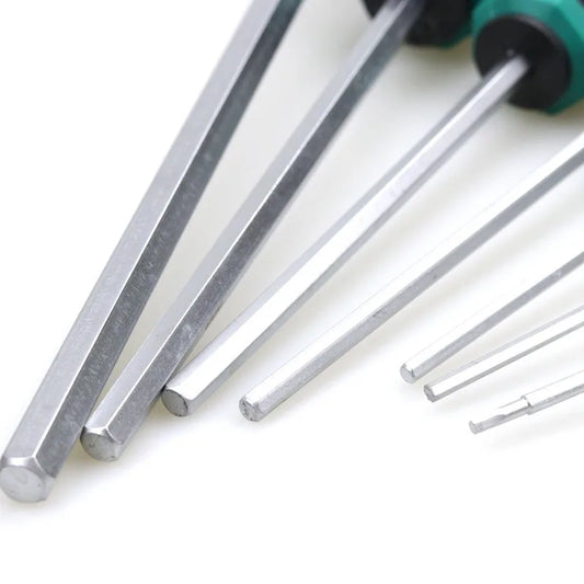 1pcs Tip Hex Socket Screwdriver Total Length CR-V Non-magnetic Hexagonal Socket Wrench Nut Driver Hand Tool