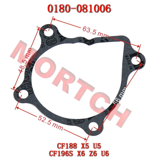 Water Pump Gasket For CFMoto 0180-081006 ATV UTV SSV CF500 X5 CF188 UForce 500 U5 CF188-A CF Moto Part