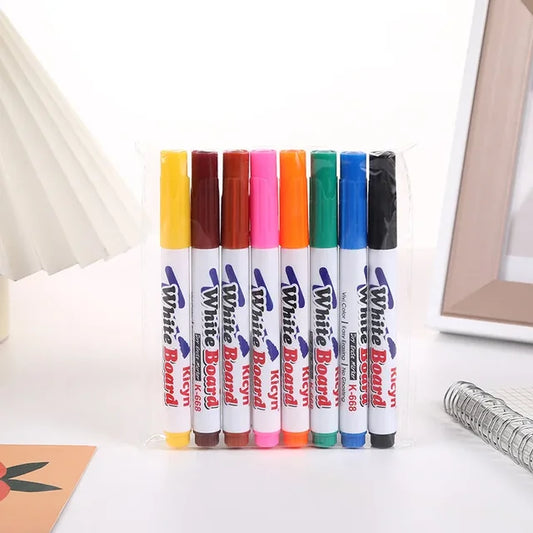 Montessori Magical Floating Water Painting Brush, Whiteboard Markers Pen, Hanging Kids Educational Toys
