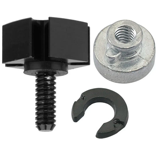 Motorcycle Universal Rear Fender Seat Screw Bolt Nut Knob Cover For Harley Sportster Fatboy Dyna Softail V-ROD Touring Tri Glide