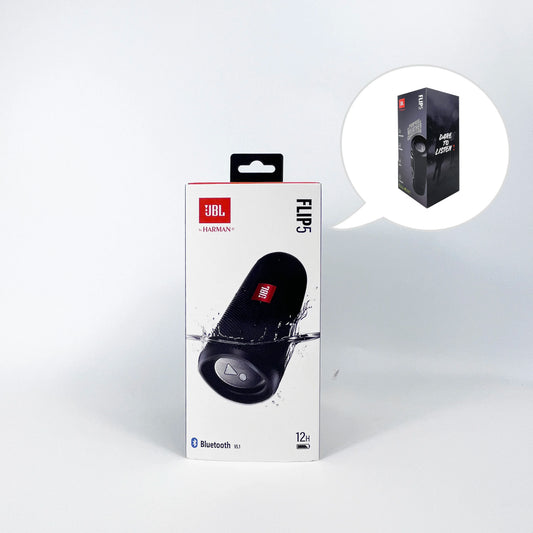JBL Flip 5 - Altavoz Bluetooth Flip5 Mini, portátil, impermeable, inalámbrico, estéreo de graves, para música, viajes al aire libre y fiestas