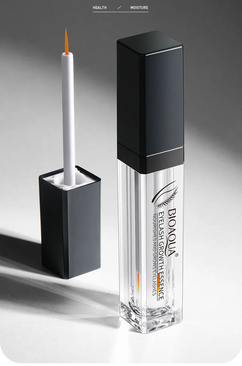 1 solución nutritiva para pestañas gruesas, delgadas, largas, nutritivas y reparadoras de base para pestañas naturales transparentes de 7 ml