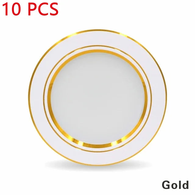 O teto Recessed redondo do brilho 10Pcs alto conduziu o teto Recessed Downlight do quarto interno comercial do ponto 220V 5W 9W 12W15W 18W Entrega rápida 6-9 dias de entrega livre