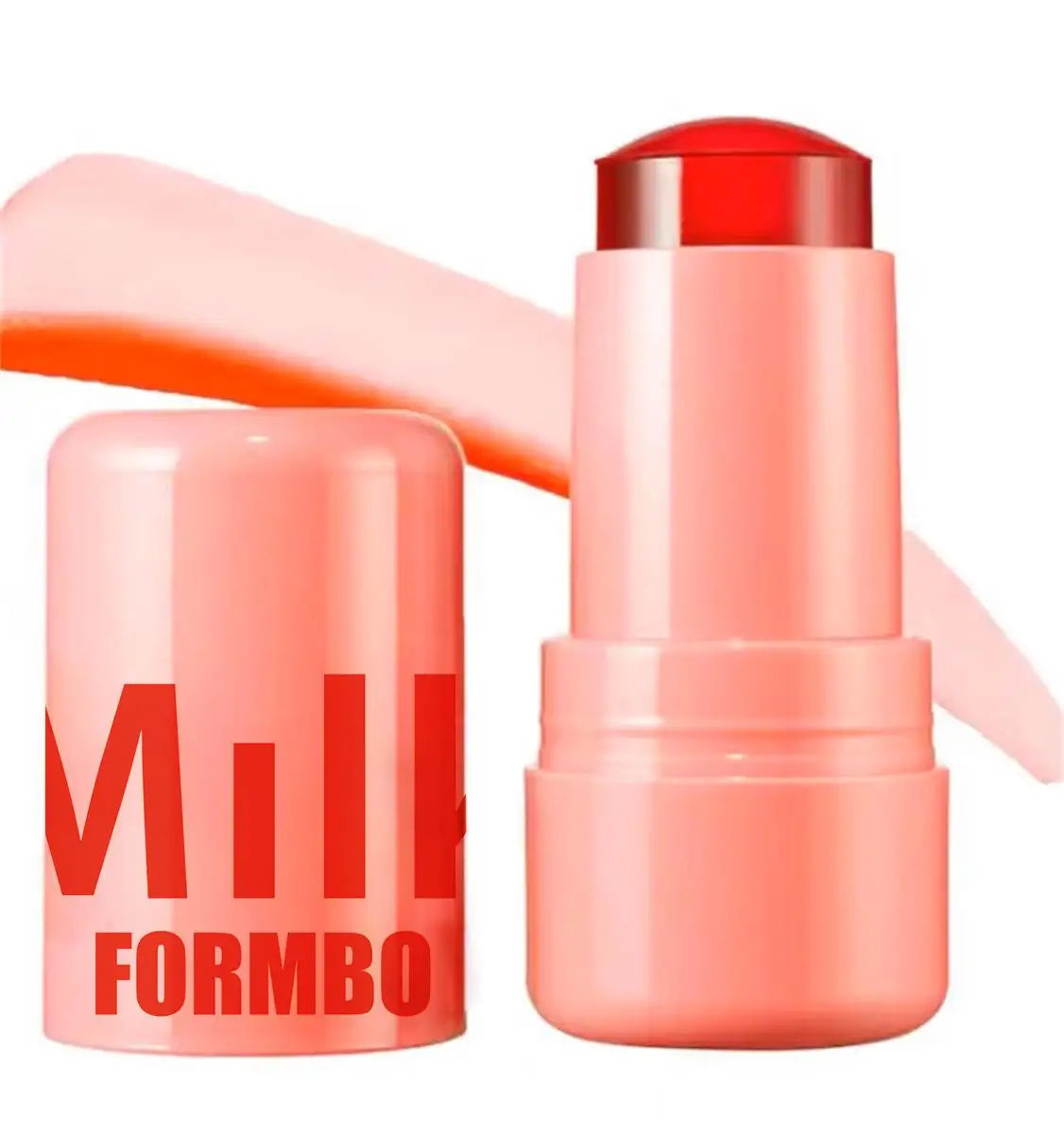 Lápiz labial 3 en 1 con leche, rubor en barra, colorete, agua refrescante, larga duración, acuarela, maquillaje mate multiusos.