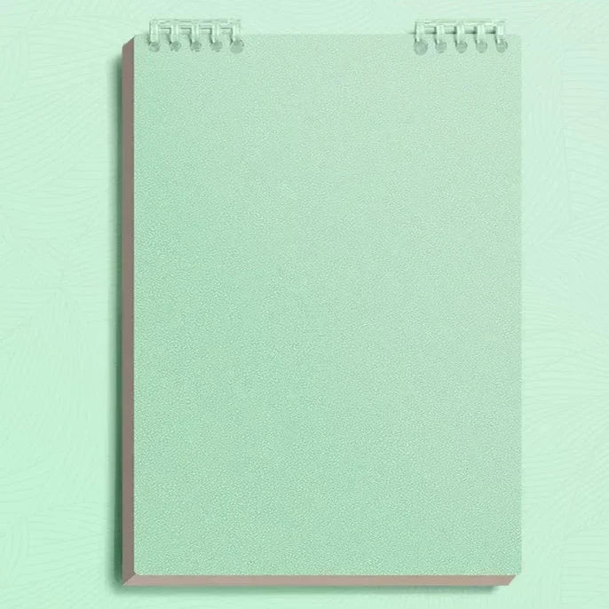 Cuaderno A5 de 60 hojas gruesas con encuadernación en espiral, hojas sueltas con líneas, para estudiantes, escuela, oficina, papelería.