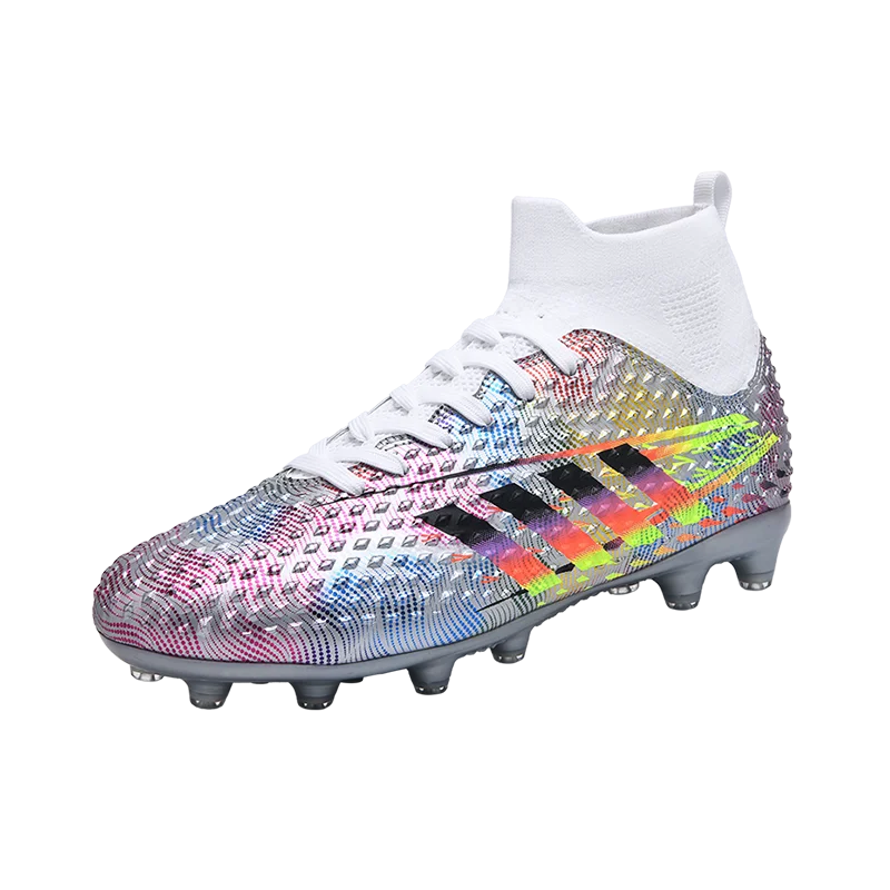 Botas de fútbol TF/FG para hombre, para exteriores, profesionales, originales, unisex, antideslizantes, cómodas y ligeras.