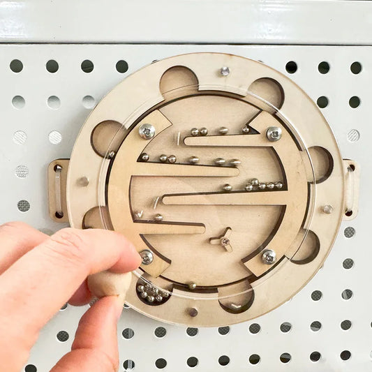 Montessori Busy Board DIY Clock Toy Baby Sensory Toys Busyboard Cognitive Activity Board Accessories For Children Gift