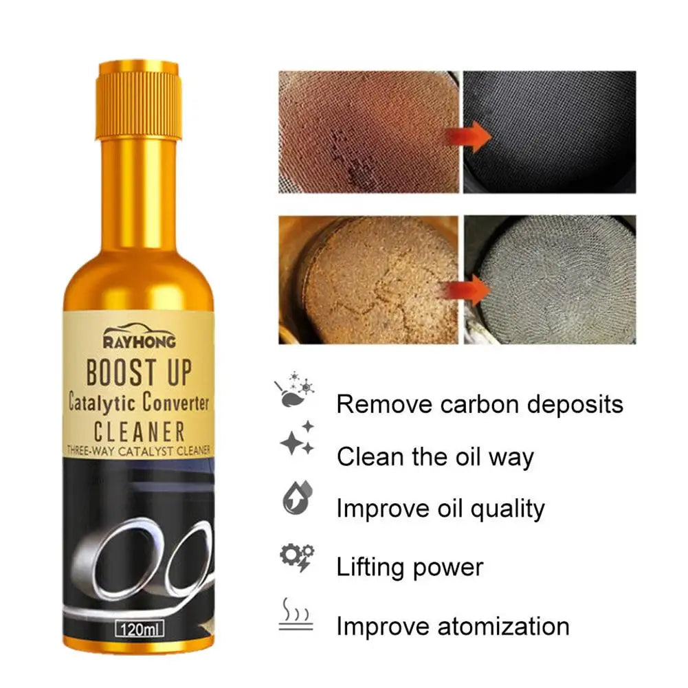 Carro Catalytic Converter Cleaners, Automóvel Cleaner, Fácil de Limpar, Aceleradores de Motor, CSV, Promoção, 3Pcs