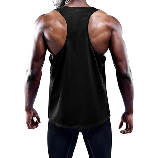 Men's Running Tank Top Summer Sport Gym Training Vest Quick Dry Tank Top Workout Singlets Men Fitness Bodybuilding Sleeveless Shirt