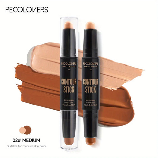 Double Head Highlight Pen Face Makeup Liquid Waterproof Contouring Foundation Contour Makeup Concealer Stick Pencil Cosmetics