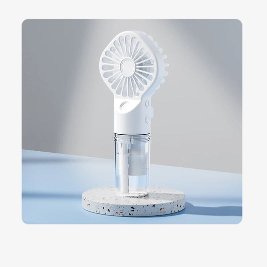 Portable Handheld Spray Fan, Water Spray Mist Fan, Student Dormitory Mini Fan, Summer Supplies, Cooling Tools, Outdoor Small Fan 1pc