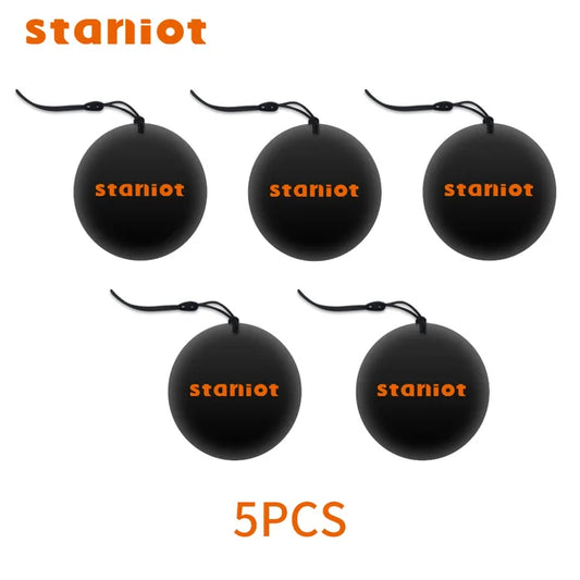 1/6Pcs 125Khz RFID Card EM4100 Tags Keypad Access Control Smart Card Proximity Keychain Works with Staniot Wireless Keyboard