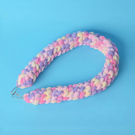 60cm Parrot Climbing Rope Hamster Swing Toy Guinea Pig Hanging Braided Bird Chew Rope Sugar Glider Cockatiel Pet Stand Training