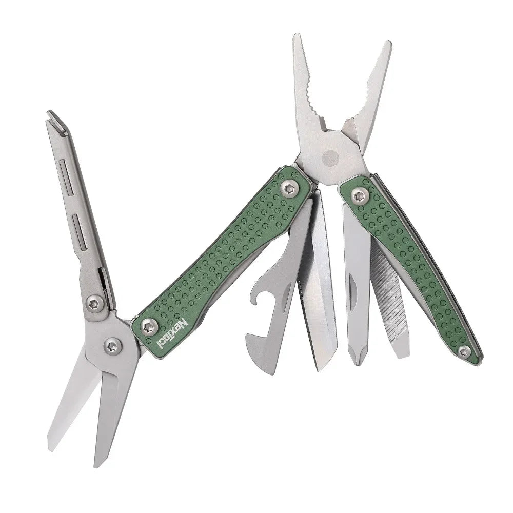 NexTool Mini Flagship 10 en 1 Multifuncional Plegable EDC Herramientas Manuales Bolsillos Alicates Destornillador Abridor de Botellas Multiherramienta para Exteriores