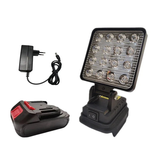 LED Light for Makita 4in Battery Portable Wireless Spotlight Outdoor Work Fishing Portable Emergency Tool Light