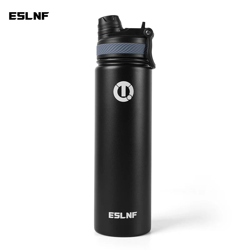 Cycling Thermal Water Bottle 0.65L Large Capacity Insulated Kettle Heat Storage Water Cup Sports MTB Cycling Accessories