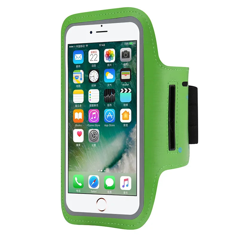 Mobile Phone Armband Outdoor Sports Smartphone Holder Gym Running Phone Bag Arm Band Cases Universal for 4-7inch Cell Smartphone