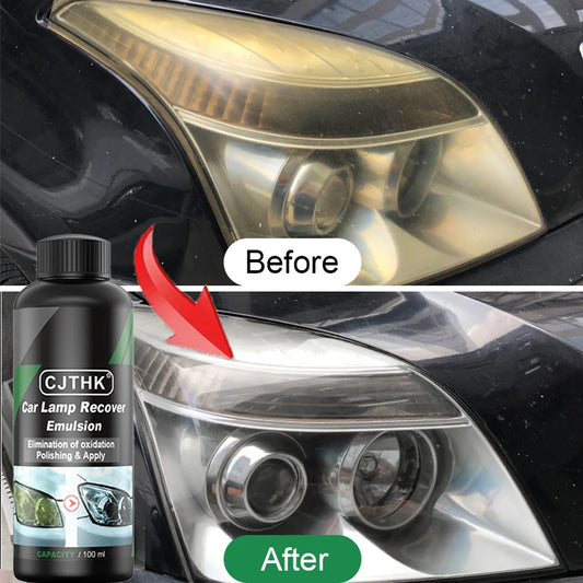 Kits de pulido para restauración de faros de coche, pasta limpiadora reparadora y eliminadora de arañazos, líquido pulidor para eliminación de oxidación