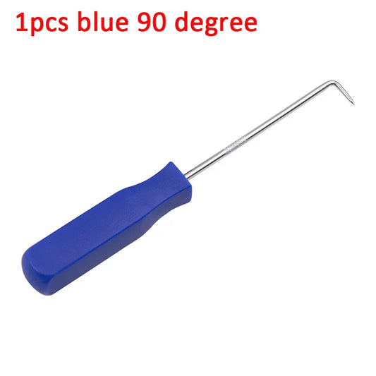 Juego de destornilladores para juntas tóricas de coche, extractor de juntas y ganchos de 135/160 mm.