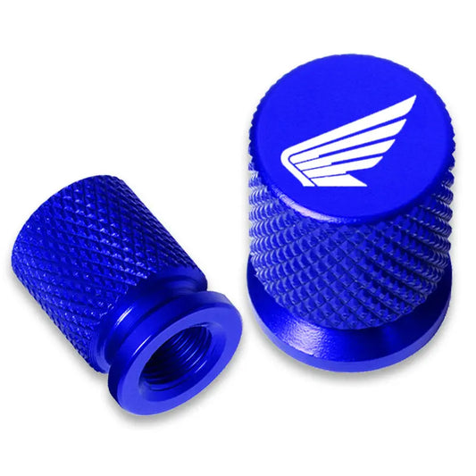 2PCS Motorcycle Aluminum Alloy Tire Wheel Parts Valve Stem Caps Cover For HONDA Hornet NT1100 CBR CB Shadow PCX VFR XADV Forza