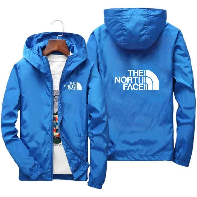 Chaqueta con capucha para hombre, nueva y popular para primavera y otoño de 2025, ideal para actividades al aire libre, ocio, moda urbana, chaqueta para hombre.