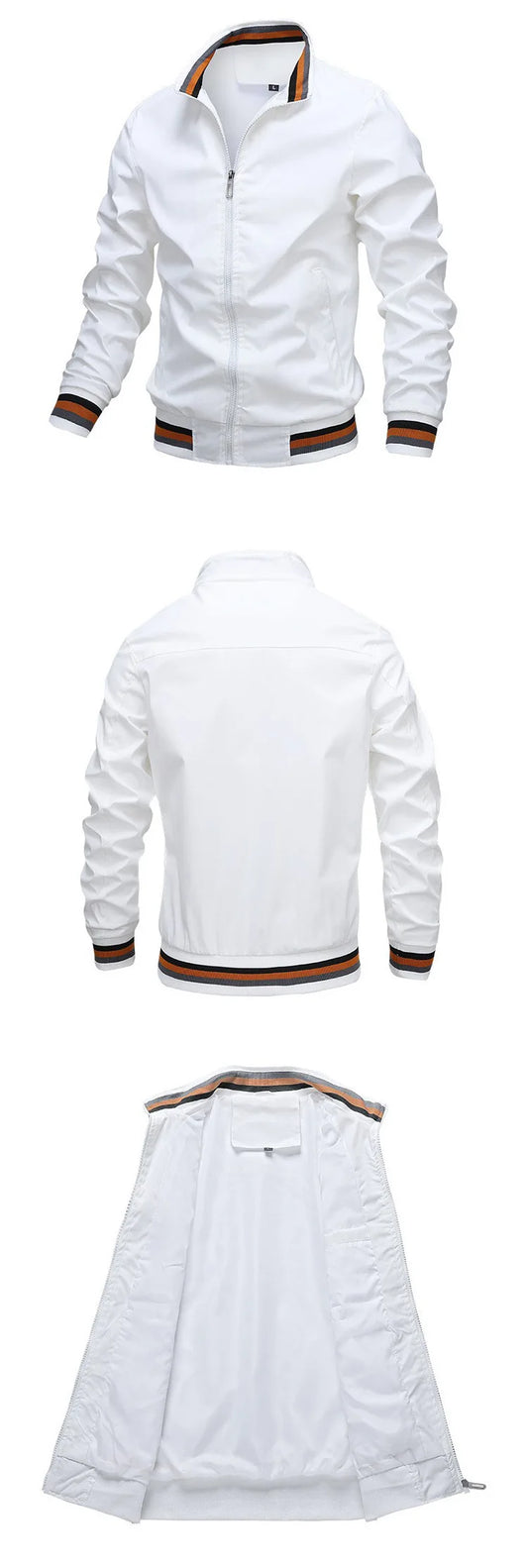 Chaqueta suelta de manga larga con cuello de ocio estampado 2024, traje de motocicleta para hombre, moda de carreras deportivas al aire libre, primavera y otoño nuevo.