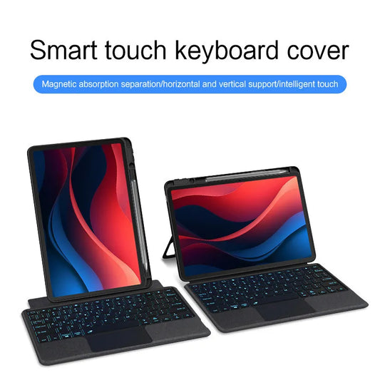 Keyboard for Redmi Pad Pro 12.1 2024 SE 11-inch 2023 for Xiaomi Pad 6 11 5 Pro 11-inch Tablet Case Backlit Trackpad Split Cover