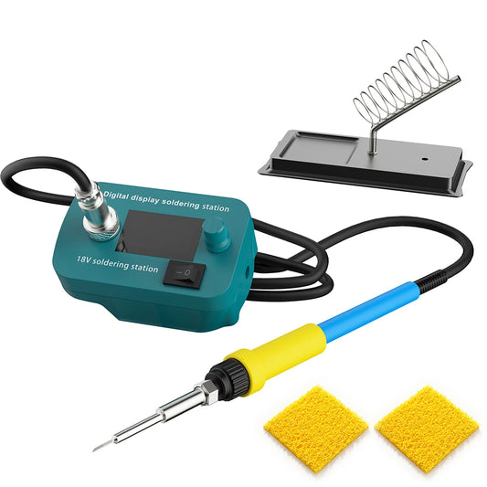 Cordless Soldering Iron Station Tool for Makita 14.4V-18V Battery BL1830 BL1840 BL1850 BL1860 Battery 60W PCB Soldering Tool