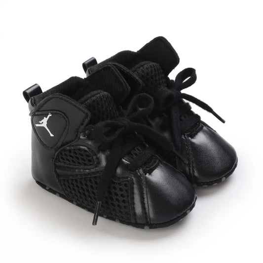 High-help dirty-resistant sports shoes, simple non-slip shoes for newborn boys, new spring and autumn