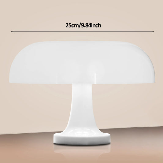 Classic Mushroom Table Lamp Modern Bauhaus Art Table Lamp Bedroom Bedside Lamp Danish Designer Orange Decorative Table Lamp
