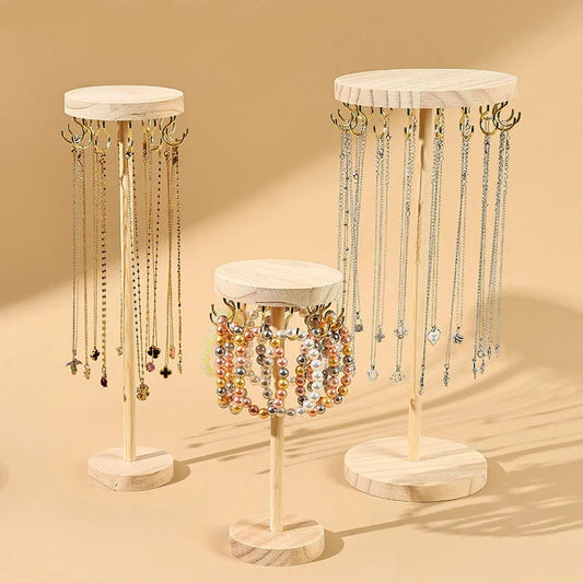Organizador de joyas, expositor de collares, colgador de collares, expositor de joyas, collares, pendientes, colgantes, pulseras para