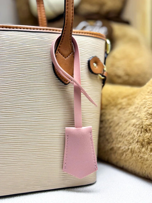 Free Customizable letter new PU leather bag accessories multi-color personalized luggage tag pendant in stock for boys and girls