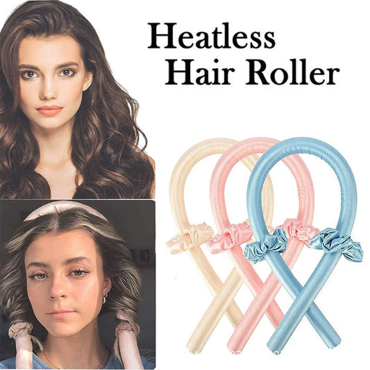 Heatless Curling Rod para mulheres, Heatless Hair Curls, Headband Make Hair Soft Shiny Hair Curler, Ferramentas de cabeleireiro, Acessórios de cabeleireiro