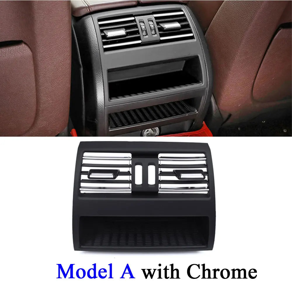 RHD Right Hand Driver Chromed Air Conditioner Ac Vent Outlet Grille Replacement For BMW 5 Series F10 F11 F18 520 523 525 528 530
